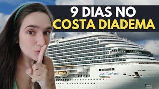 VLOG NO COSTA DIADEMA | Cruzeiro de Réveillon: Dicas, Temas das Festas, Roteiro e Vida a Bordo