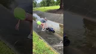 TRAXXAS XMAXX. DEAD in the WATERWIFE VEHICLE RECOVERY