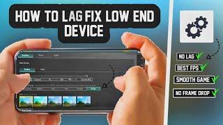 How To Lag Fix Best Gfx Tool / Bgmi And Pubg / Low End Device Easy Lag fix