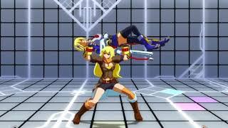 Ryona (リョナ) BBTAG: Noel and Tsubaki vs Blake and Yang