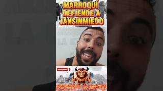 MARROQUÍ DEFIENDE AL YOUTUBER JANSINMIEDO MANDA UN MENSAJE BRUTAL A LOS ESPAÑOLES #españa #shorts
