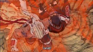 Sasuke vs Killer Bee   Sasuke first time use amaterasu on Eight Tails Full Fight English Dub