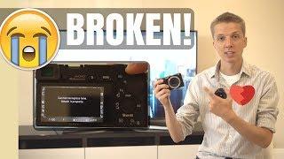 My Sony A6000 BROKE!!! & then fixed itself.