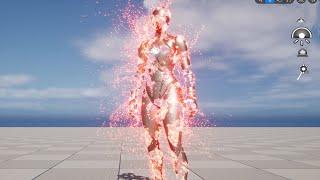 UE5 Niagara Dissolve Edge Emitted Particle Effect - Tutorial