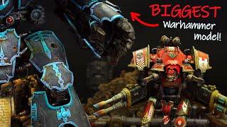 Warlord Titan vs Imperial Knights - WARHAMMER 40K battle report