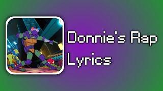 [ROTTMNT] Donnie's Rap Lyrics