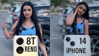 Oppo Reno 8T 5G Vs iPhone 14 Camera Test Comparison