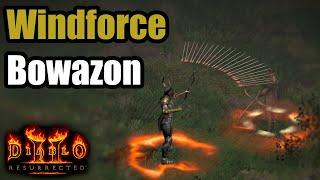 Physical Bow Amazon Multishot and Strafe Build - Diablo 2 Resurrected