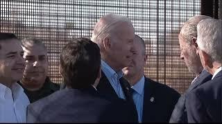 Biden on the Border: President Biden visits border wall in El Paso