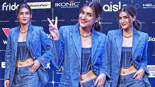 Kriti Sanon Stuns In a All Denim Look On The Red Carpet Of OTT India Fest 2024