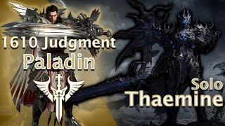 Lost Ark - Solo Thaemine DPS Paladin (Judgment) 1610