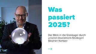 Börse 2025: Die großen Trends aus dem Börsenjahr 2024 und wie es weiter geht.