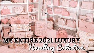 HANDBAG COLLECTION 2021  All My Handbags from Chanel, Louis Vuitton, Hermes & More!  xsakisaki