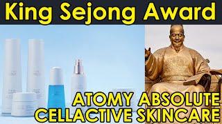 King Sejong Award for The High Achievement in Technology for Atomy Absolute CellActive Skincare