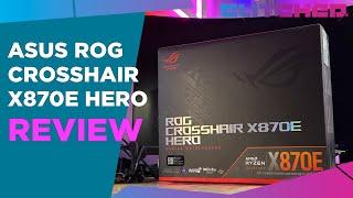 ASUS ROG Crosshair X870E Hero Motherboard (AMD Ryzen 9900X) Review