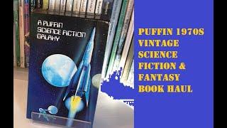 Puffin VINTAGE SCIENCE FICTION & FANTASY & my 1970s Puffin Collection Book Haul