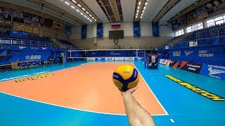 Волейбол от первого лица | VOLLEYBALL FIRST PERSON TRAINING | ZENIT ST. PETERSBURG | 2021 | Полетаев