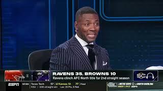 Lamar-Derrick Henry are Super Bowl duo - Ryan Clark on Ravens def. Browns 35-10 Week 18