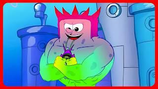 SpongeBob turned into RAINBOW Monster! Incredibox Sprunki cartoon Animation