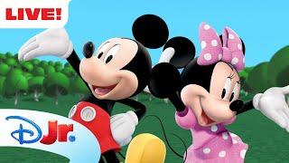  LIVE Mickey Mouse Full Episodes & Shorts | Clubhouse, Me & Mickey, Mixed-Up & MORE! |@disneyjr