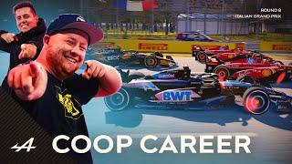 AI ARE RAPID AT MONZA - F1 24 Co Op Career Mode