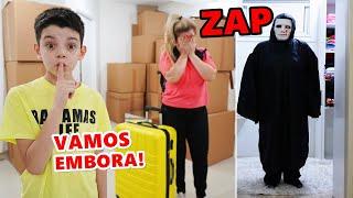 O ZAP EXPULSOU O PIERO START & FAMÍLIA DA CASA (VAMOS EMBORA!)