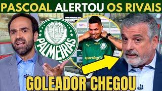 PASCOAL SE RENDEU "COM PAULINHO, AGORA NINGUÉM SEGURA O PALMEIRAS!"