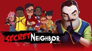 ПРИВЕТ СОСЕД ПО СЕТИ С ДРУЗЬЯМИ! - Secret Hello Neighbor Привет Сосед Секрет