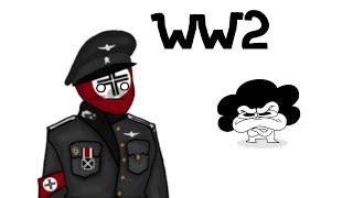 WW2 but it's Sr Pelo references | Countryhumans