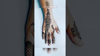 Back hand mehndi designs #shorts #youtubeshorts #mehndi #viral