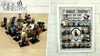  DIY ● Рамка для минифигурок LEGO Harry Potter [71022]