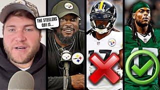 Mike Tomlin's QB1 DECISION ️ Fields vs. Wilson + Steelers MISS OUT On Davante Adams TRADE...