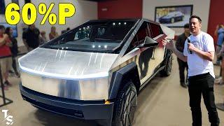 Unveiling Tesla Cybertruck's Engine Power: 300 HP and 250 lb-ft, 3 Hidden Features Blow Your Mind!