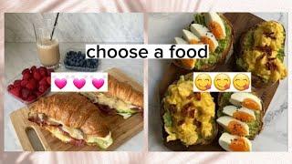 SO TASTYCHOOSE THE FOOD YOU LIKE(be careful you might get hungry)#choose #subscribe #food