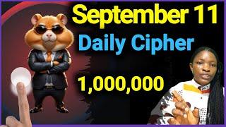 11 September Hamster Kombat Daily Cipher Code  Today