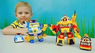 Робокар Поли Водолаз и Робокар Рой Суперпожарный - Robocar Poli Diving and Roy Super Fireman