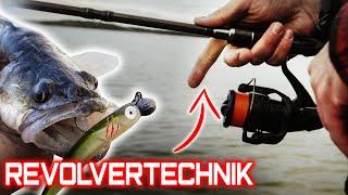 REVOLVERTECHNIK - Die beste Köderführung mit dem Gummifisch auf Zander