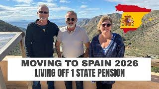 Moving to Spain 2026 living off 1 state pension from Yorkshire #retiredlife #retirement