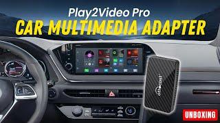 Ottocast CarPlay Multimedia AI Box Adapter PLAY2VIDEO PRO | UNBOXING REVIEW