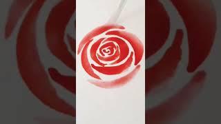 Easy  flower #shorts  #ytshort  #subscribe  #art  #rose