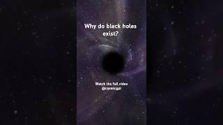 Why do black holes exist? #space #blackhole  #spaceexploration #singularity  #fact #outerspace