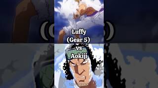 Who is strongest || Luffy vs Aokiji || #onepiece #shorts