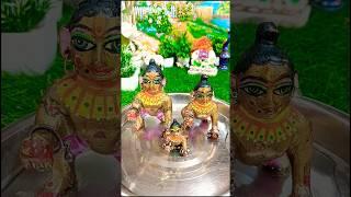Maiya ke dar se  bhage #radhe krishna # viral video #funny # #short video #hindugod
