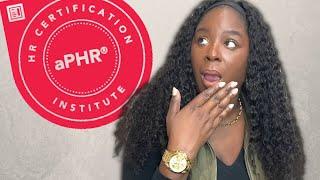 Why aPHR certification is a complete waste of time