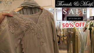 Threads & Motifs Sale 2025 50% OFF  Threads and Motifs Winter Sale ️