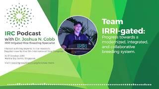 Progress towards a modernized, integrated, & collaborative breeding system - Josh Cobb for #IRC2018