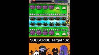 All Zombies eliminate in puzzle endless pvz gameplay #pvsz #plantsvszombies #endlesssurvival #gaming