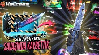 HELLCASE DE SON ANDA KASA SAVAŞINDA KAYBETTİK!  CSGO KASA AÇILIMI PROMO CODE