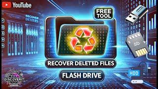 How to Recover Deleted Files From USB Drive (FREE Tool)