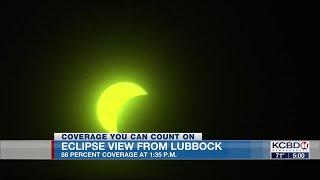 Great American Eclipse live in Lubbock